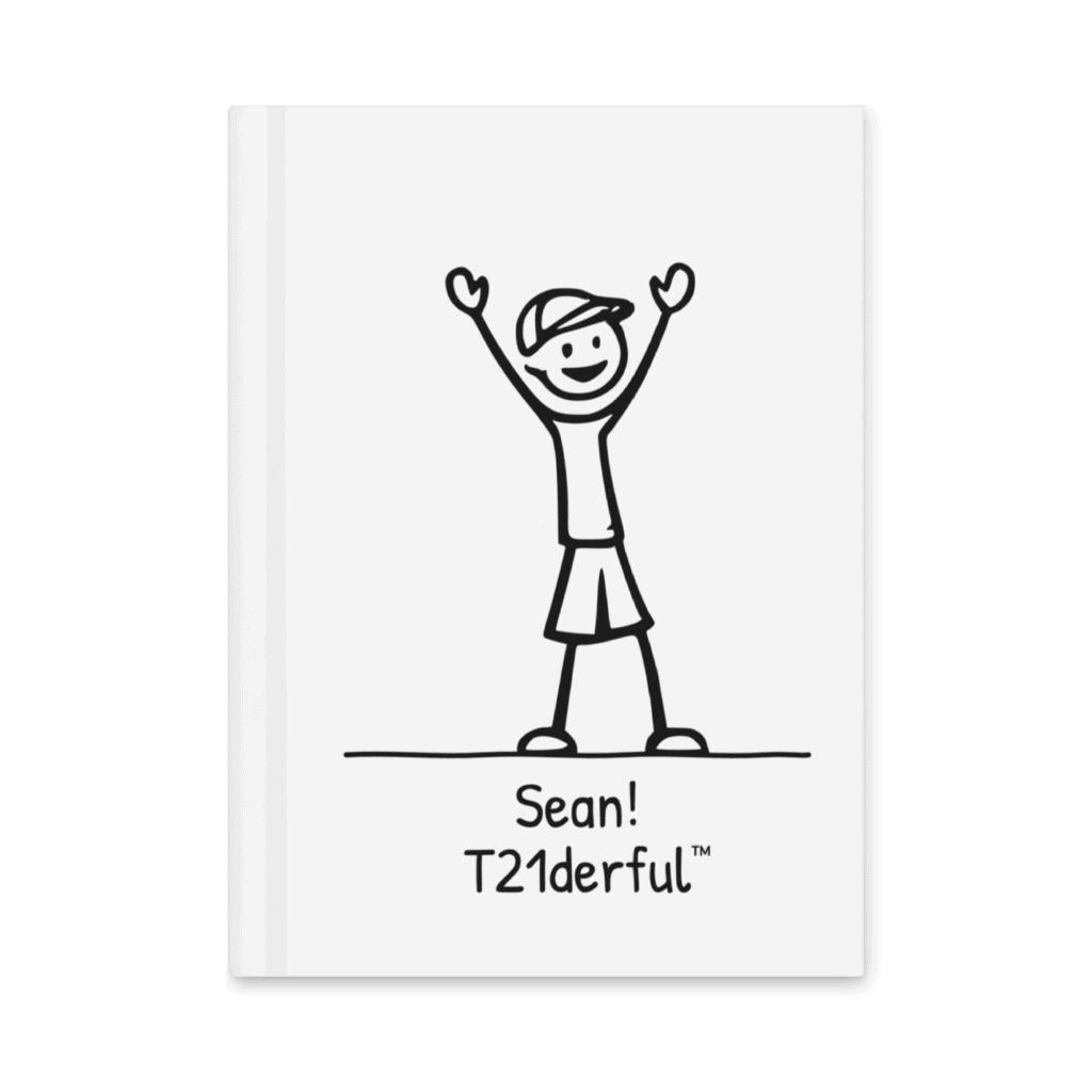 Sean! T21derful™ — Hardcover Journal