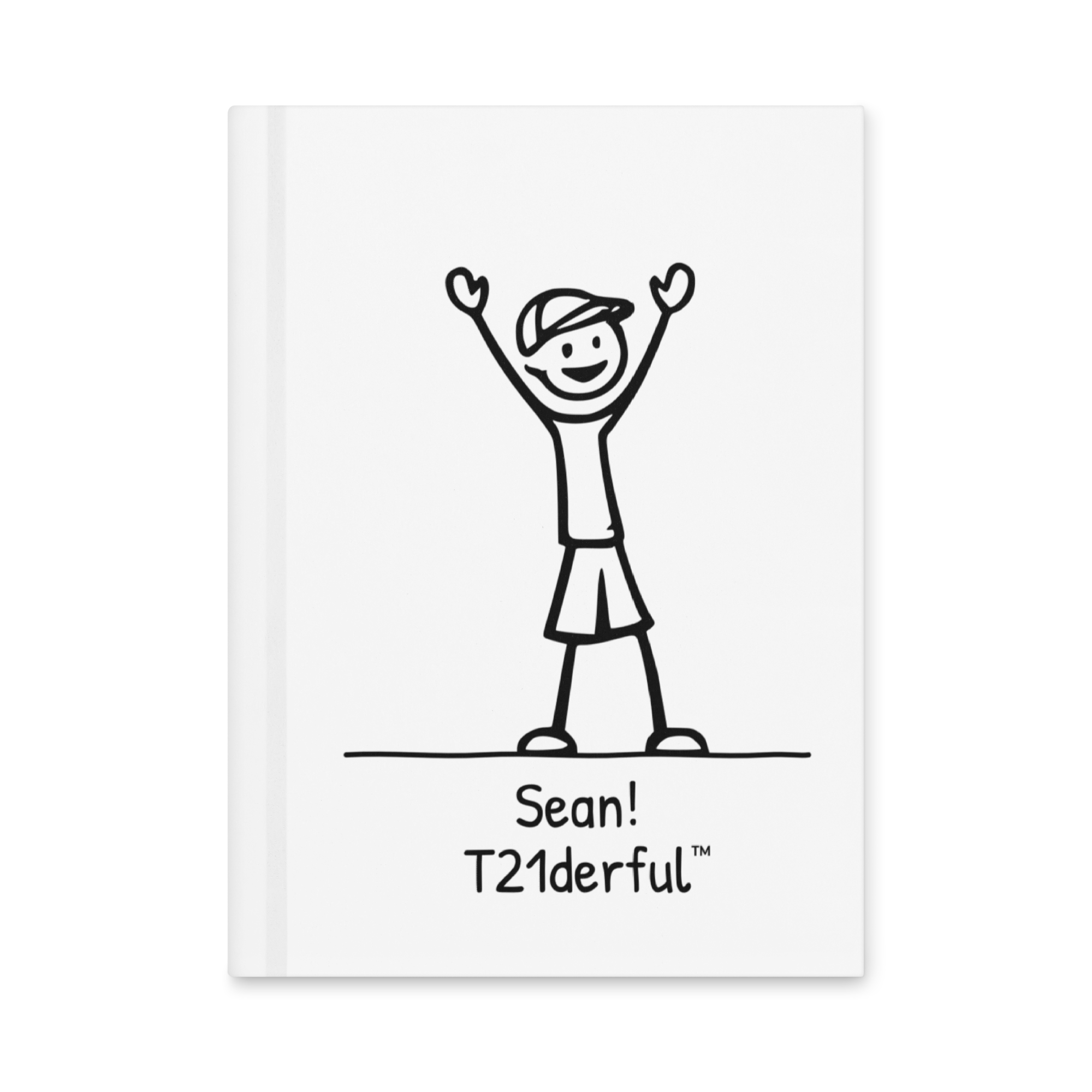 Sean! T21derful™ — Hardcover Journal