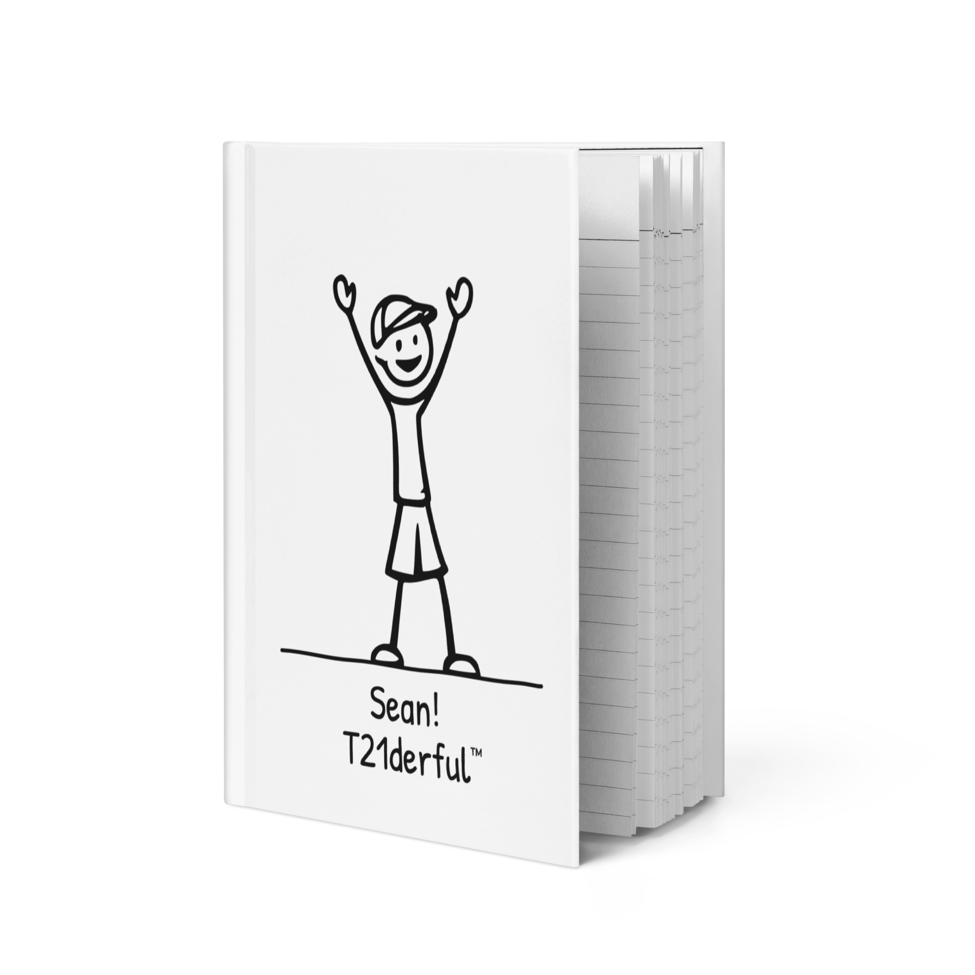 Sean! T21derful™ — Hardcover Journal - Image 2