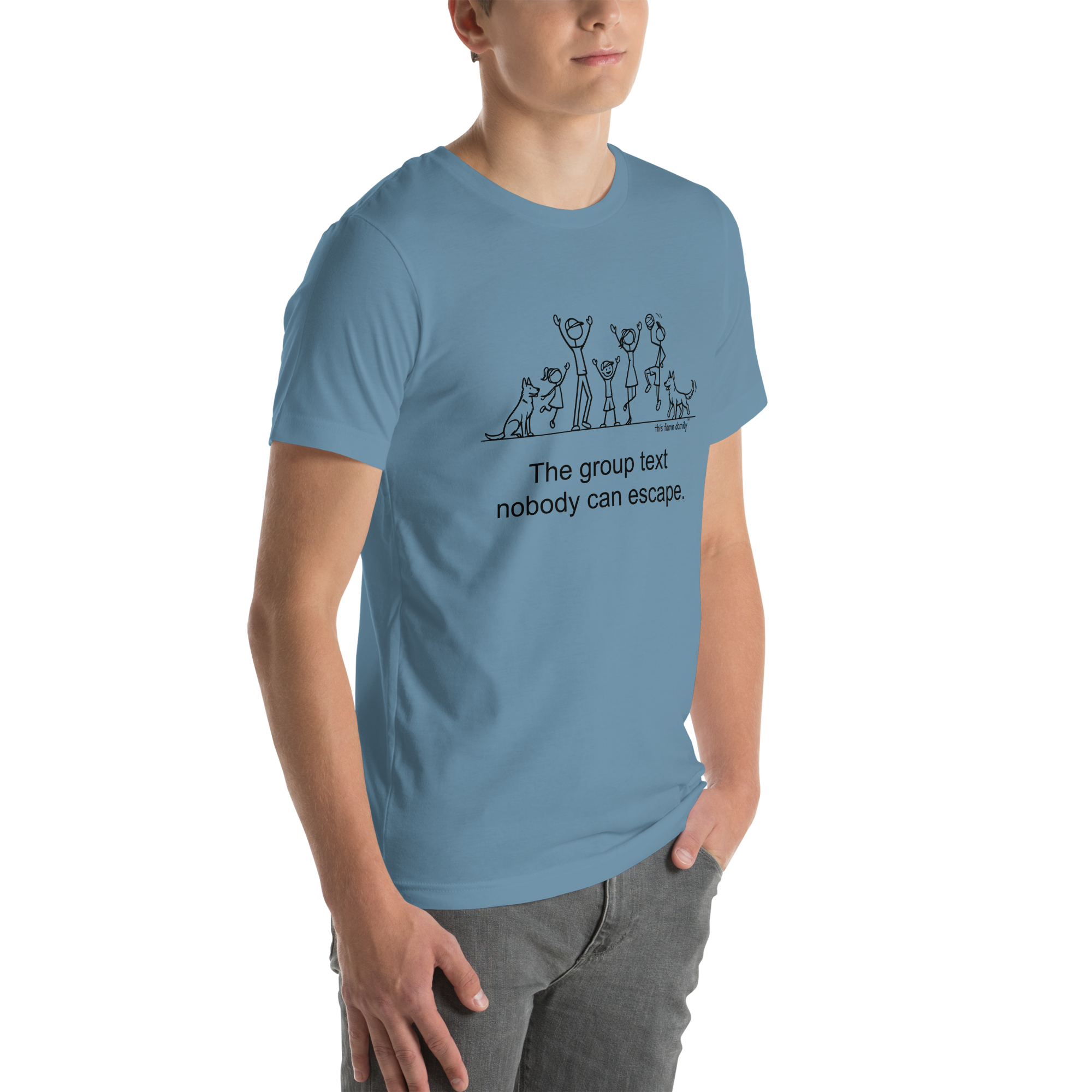 The group text nobody can escape. — This Famn Damily™ Unisex Tee - Image 6